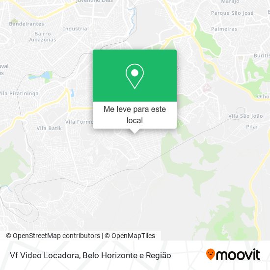 Vf Video Locadora mapa