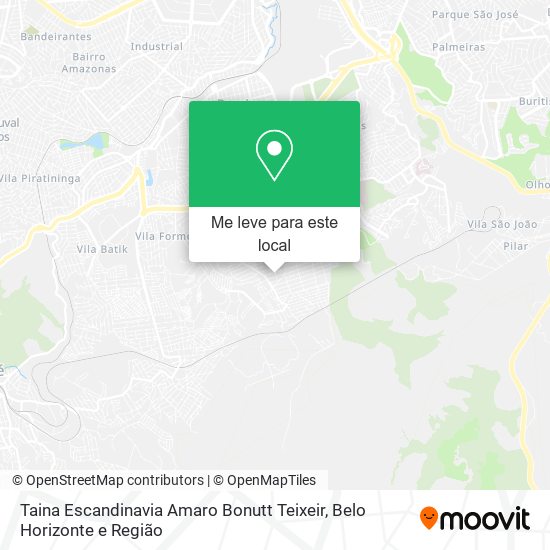 Taina Escandinavia Amaro Bonutt Teixeir mapa