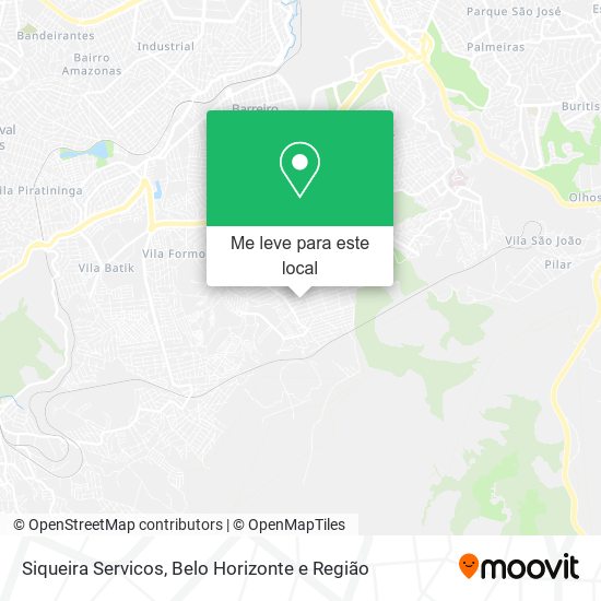 Siqueira Servicos mapa