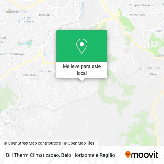 BH Therm Climatizacao mapa