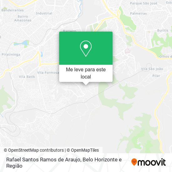Rafael Santos Ramos de Araujo mapa