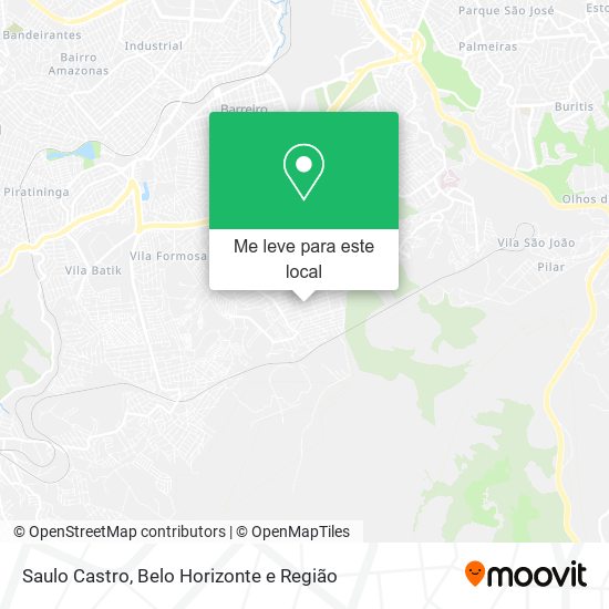 Saulo Castro mapa