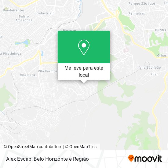 Alex Escap mapa