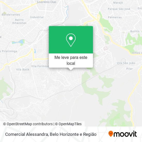Comercial Alessandra mapa