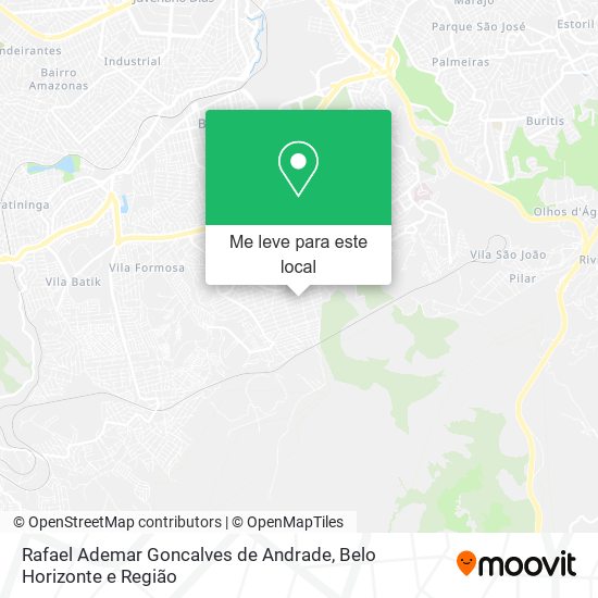 Rafael Ademar Goncalves de Andrade mapa