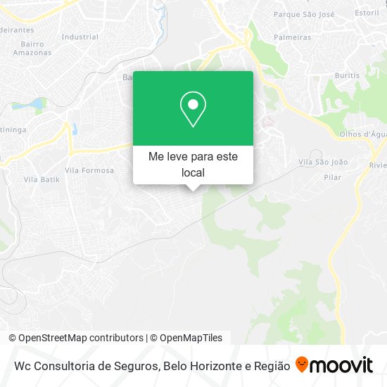 Wc Consultoria de Seguros mapa