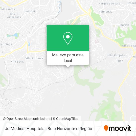 Jd Medical Hospitalar mapa