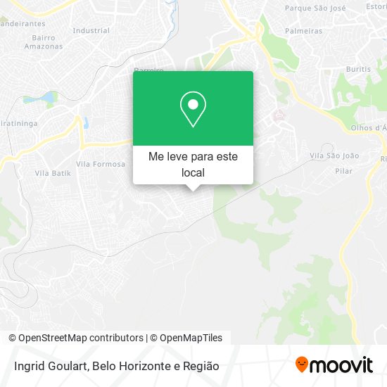 Ingrid Goulart mapa