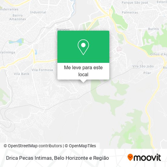 Drica Pecas Intimas mapa