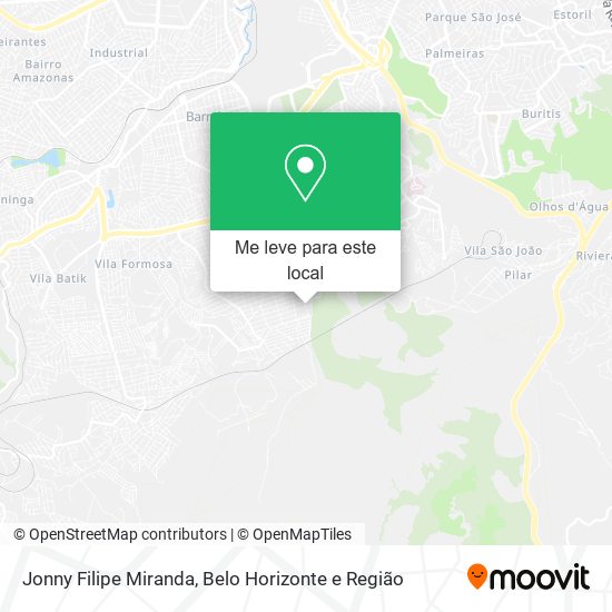 Jonny Filipe Miranda mapa