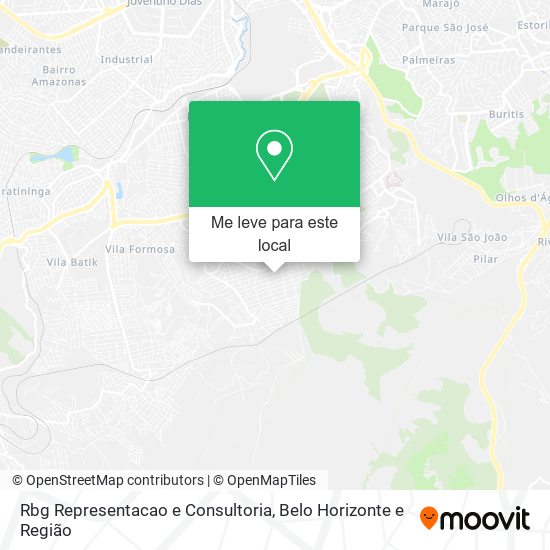 Rbg Representacao e Consultoria mapa