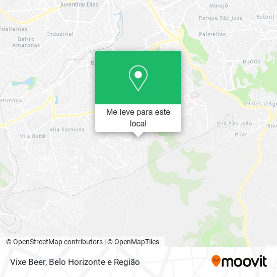 Vixe Beer mapa