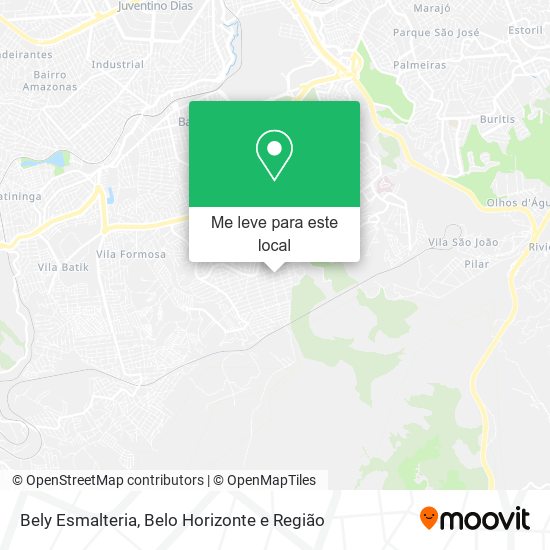 Bely Esmalteria mapa