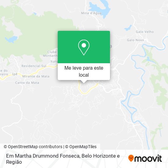 Em Martha Drummond Fonseca mapa