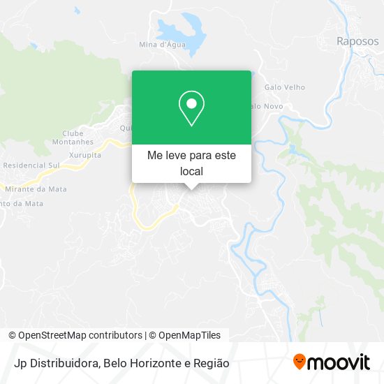 Jp Distribuidora mapa