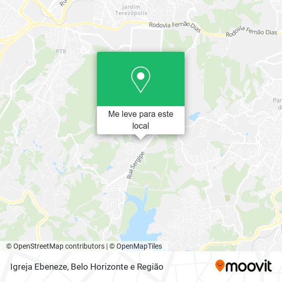 Igreja Ebeneze mapa