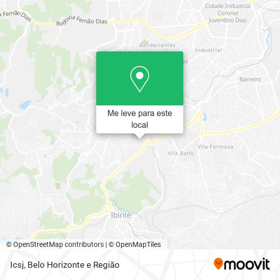 Icsj mapa
