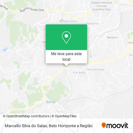 Marcello Silva do Salao mapa