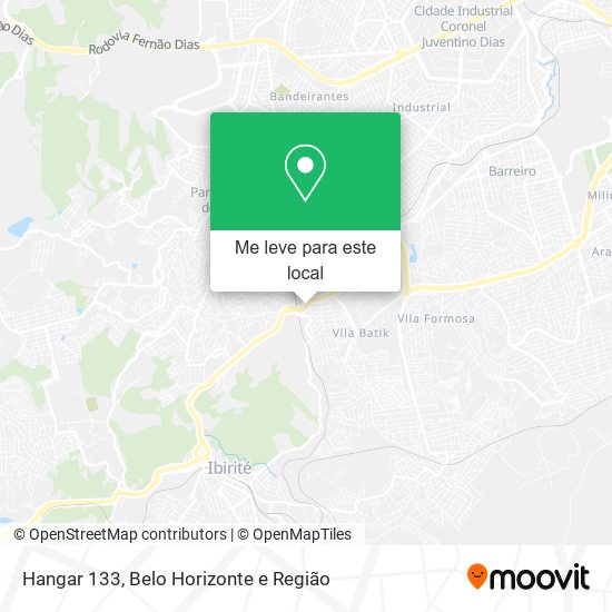 Hangar 133 mapa