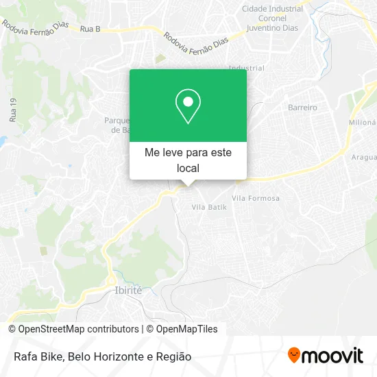 Rafa Bike mapa