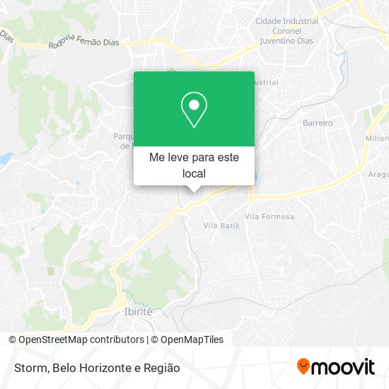Storm mapa