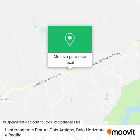 Lanternagem e Pintura Dois Amigos mapa