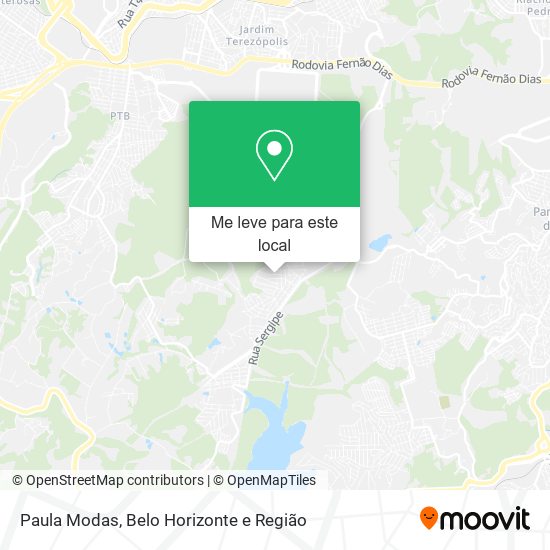 Paula Modas mapa