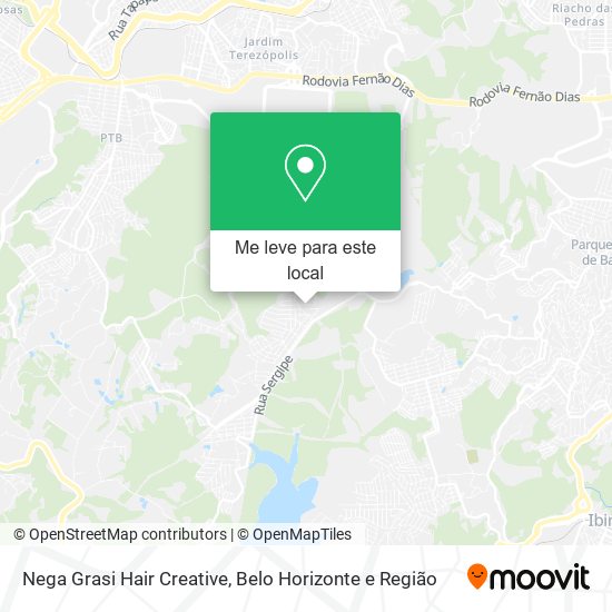 Nega Grasi Hair Creative mapa