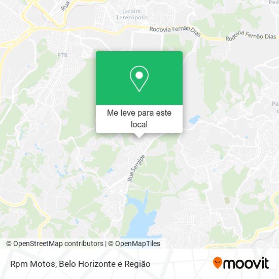 Rpm Motos mapa