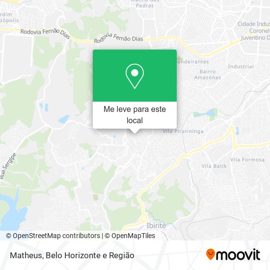 Matheus mapa