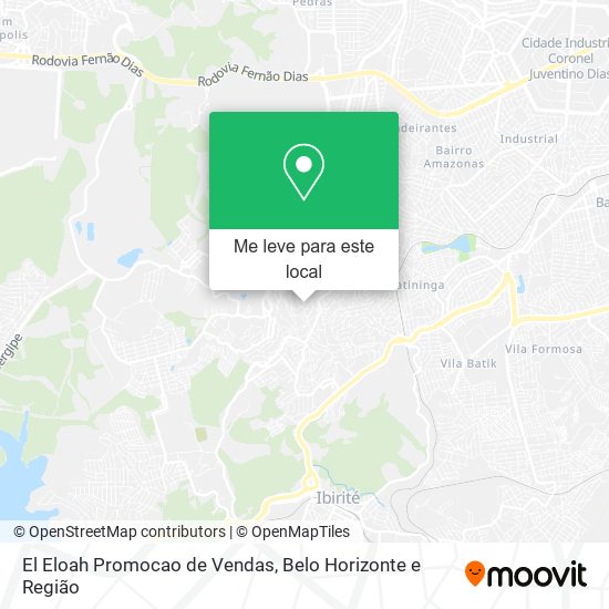 El Eloah Promocao de Vendas mapa