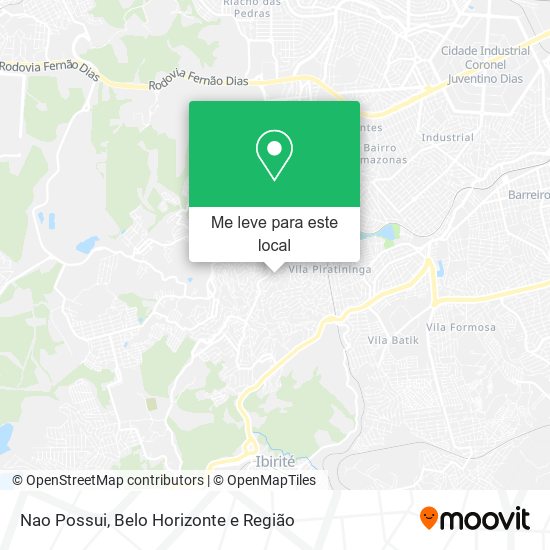 Nao Possui mapa