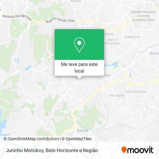 Juninho Motoboy mapa
