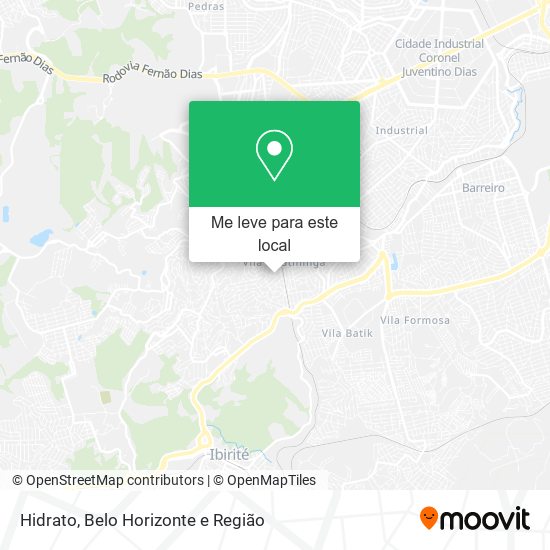 Hidrato mapa