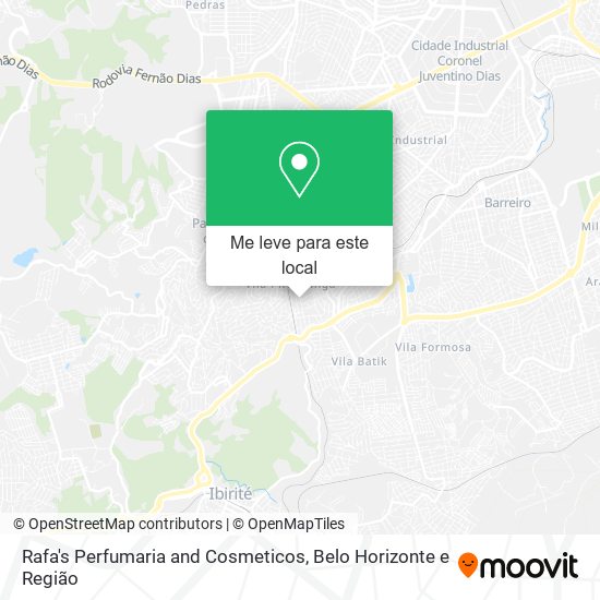 Rafa's Perfumaria and Cosmeticos mapa