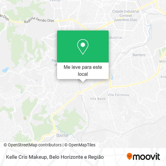 Kelle Cris Makeup mapa