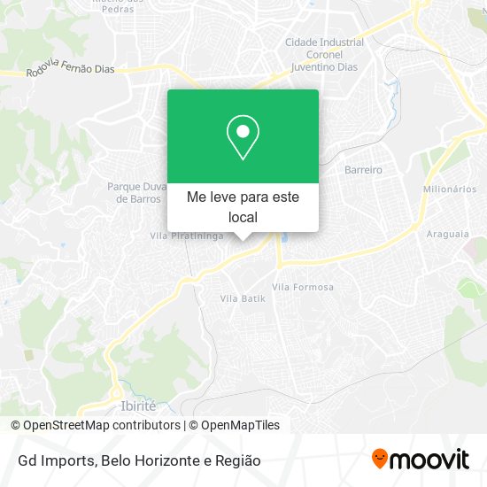 Gd Imports mapa