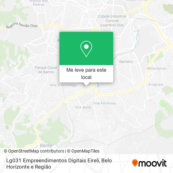 Lg031 Empreendimentos Digitais Eireli mapa
