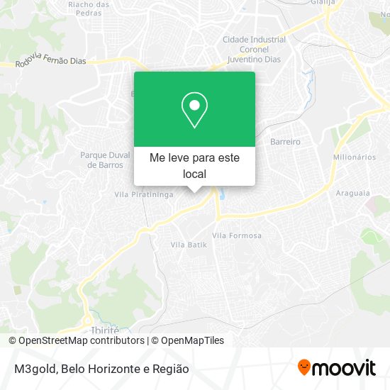 M3gold mapa