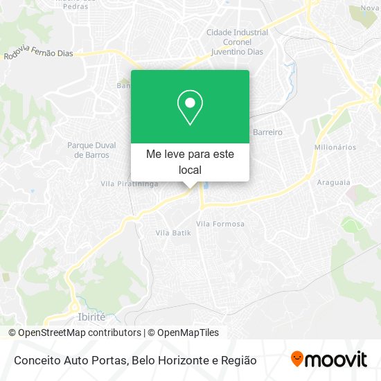 Conceito Auto Portas mapa