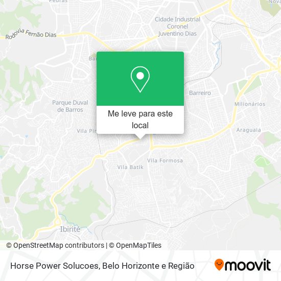 Horse Power Solucoes mapa