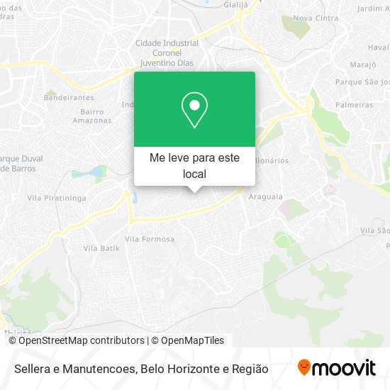 Sellera e Manutencoes mapa
