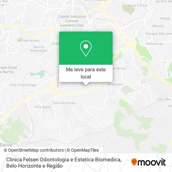 Clinica Felsen Odontologia e Estetica Biomedica mapa