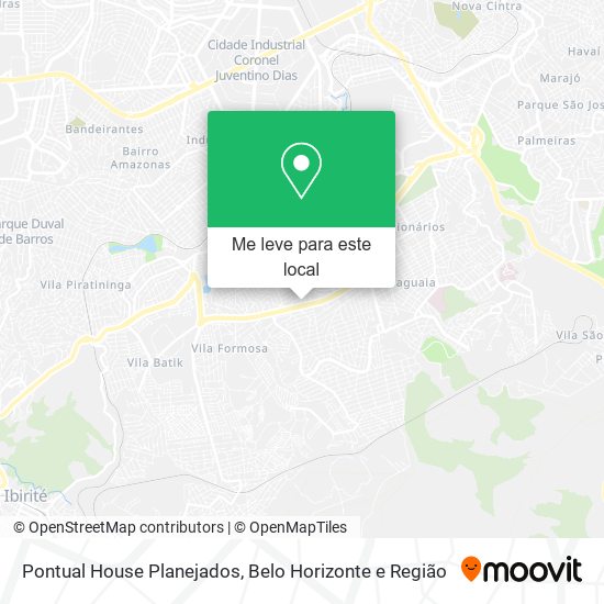 Pontual House Planejados mapa