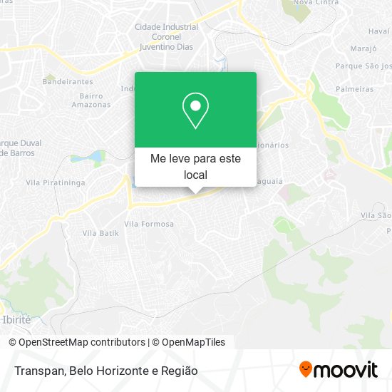 Transpan mapa