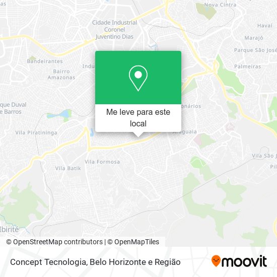 Concept Tecnologia mapa