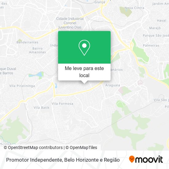 Promotor Independente mapa