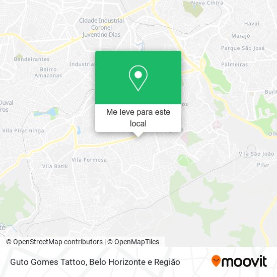 Guto Gomes Tattoo mapa