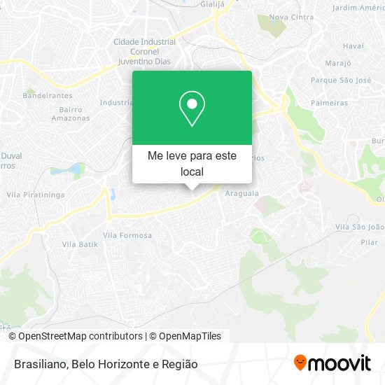 Brasiliano mapa