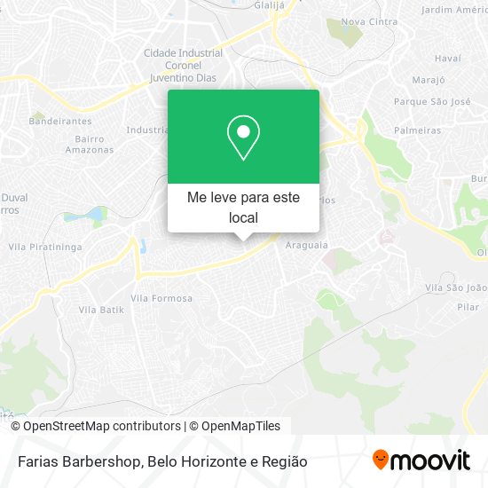 Farias Barbershop mapa